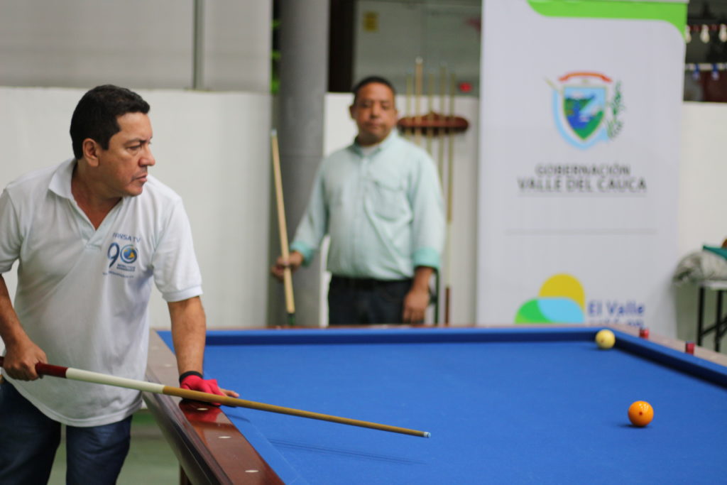 90 Minutos dominó en el billar de Juegos Intermedios Valle Oro Puro 2017