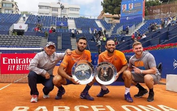 Tenistas vallecaucanos Roberth Farah y Juan Sebastián Cabal, completan 12 títulos ATP