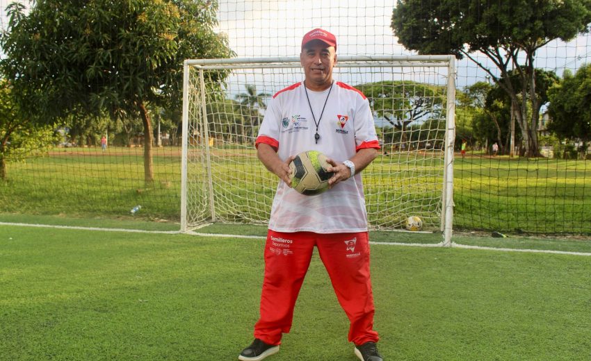 Luis Triana, el monitor deportivo que cosecha sueños con los Semilleros Deportivos