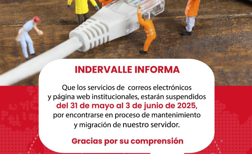 Pagina y Correos en Mantenimiento