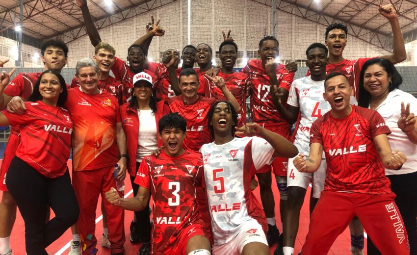 Valle del Cauca se corona campeón nacional de voleibol masculino sub-19